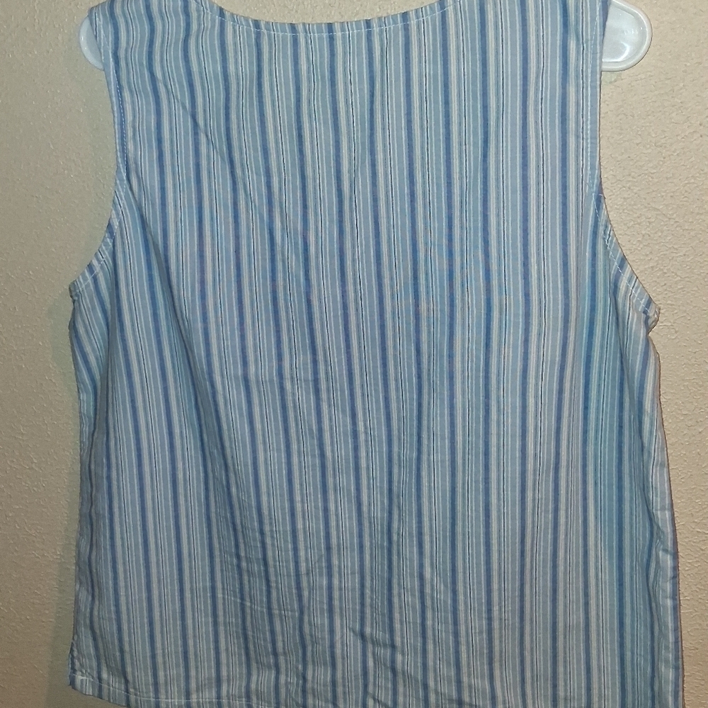 Vintage Classic Elements Vest Cottage Core Embroidered Button Down Vest L - Picture 6 of 6